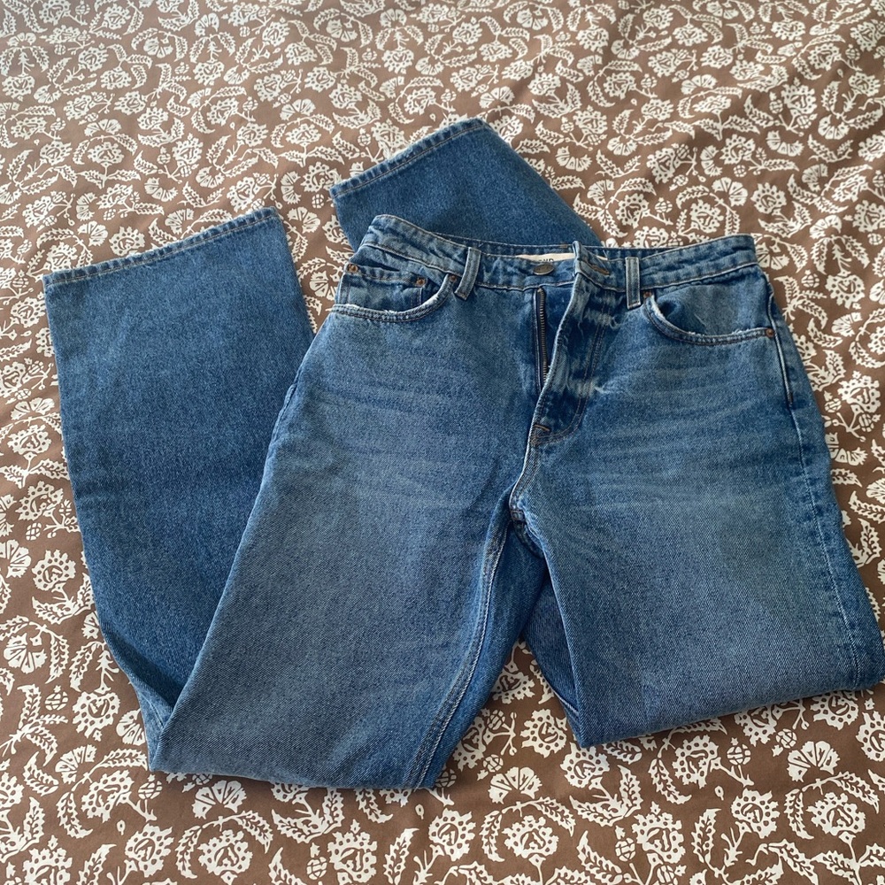 Revolve GRLFRND High Rise Melanie Bootcut Jeans Los Feliz Size 26
